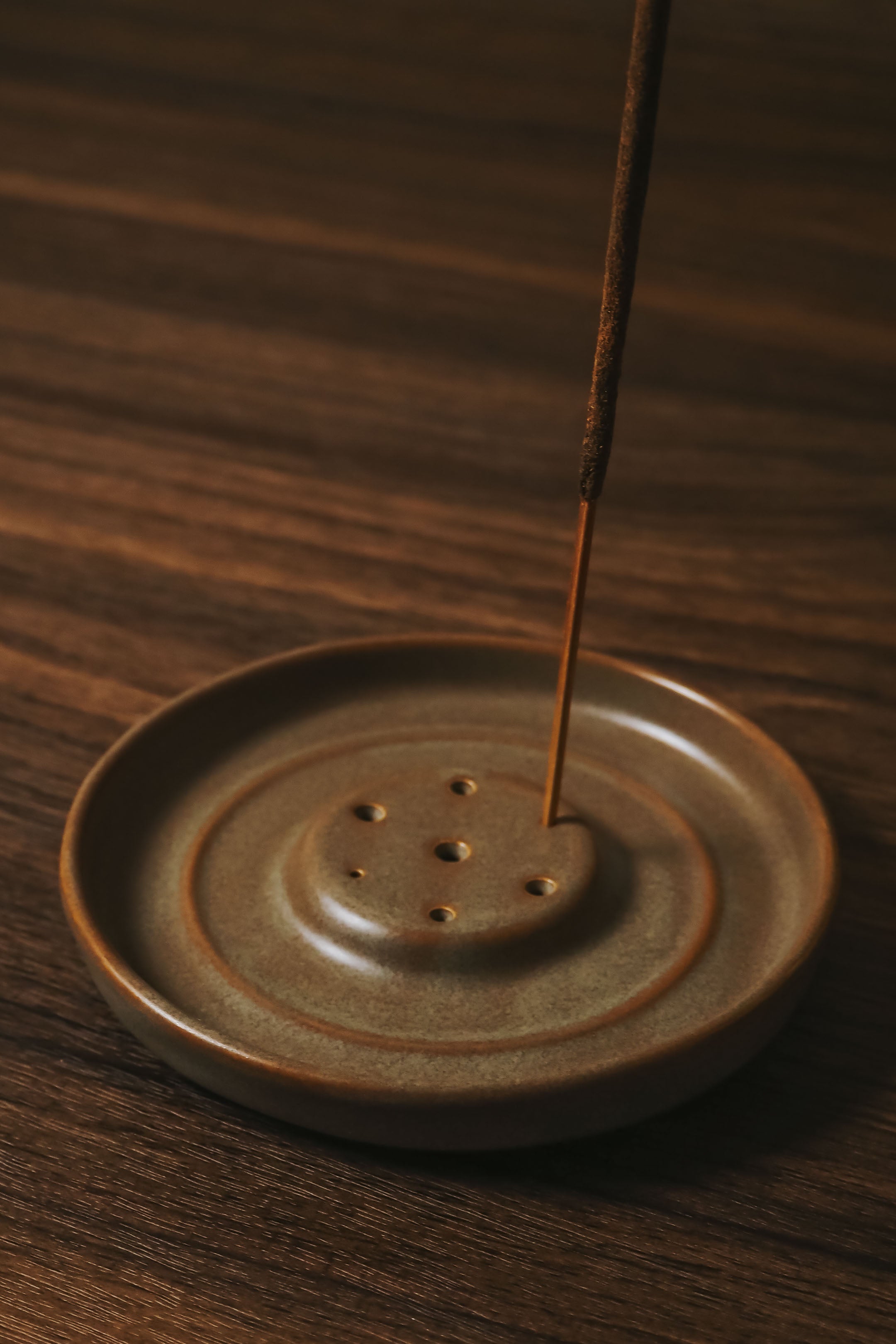 多孔圓形線香盤
